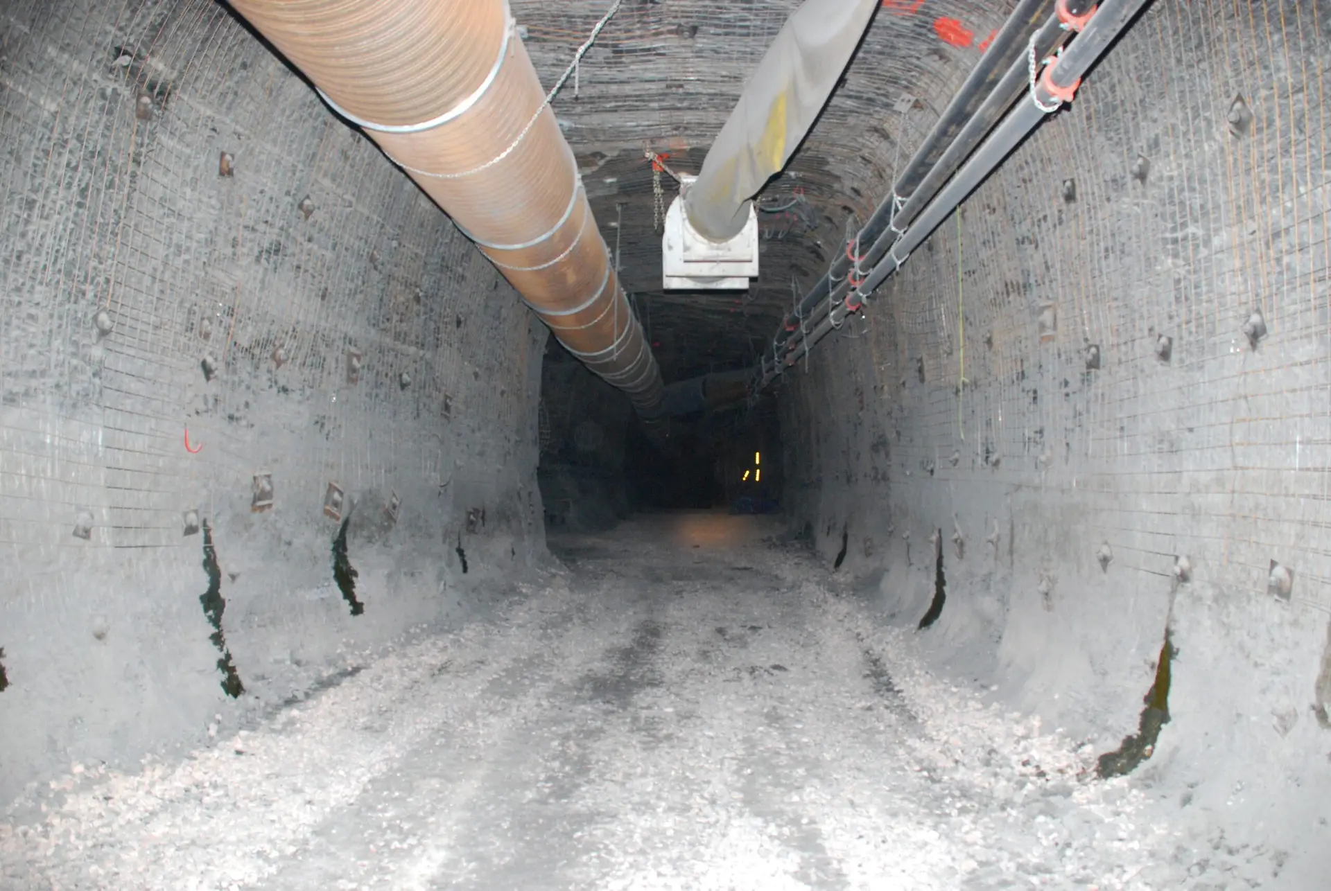 Road header image of underground mine